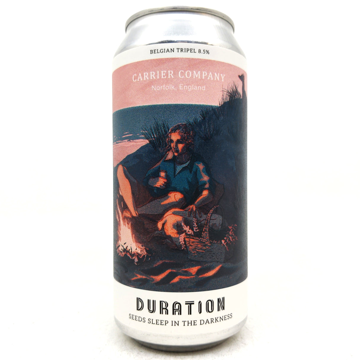 Duration Seeds Sleep In the Darkness Belgian Tripel 8.4% (440ml can)-Hop Burns & Black