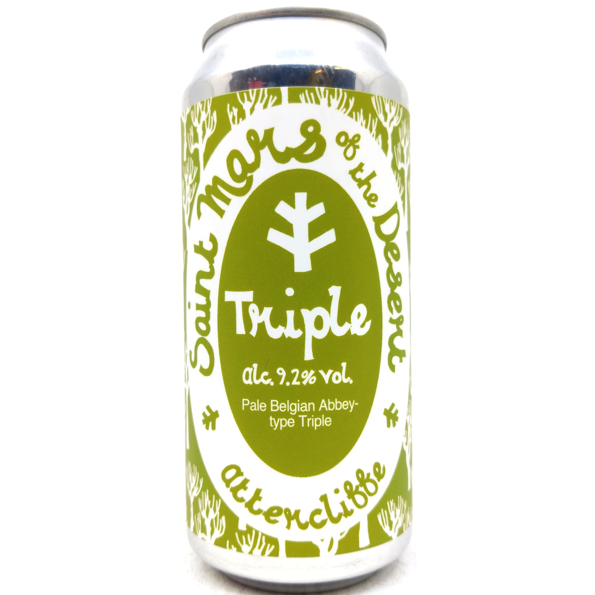 St Mars Triple 9.2% (440ml can)-Hop Burns & Black
