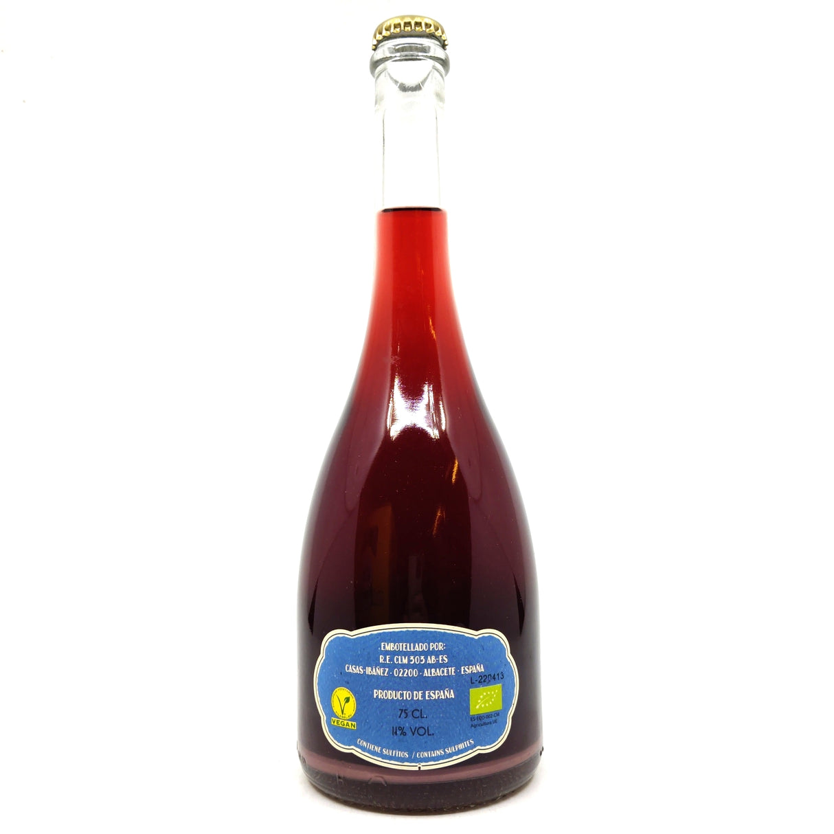 Garcia Perez Rosado Ancestral 2021 11% (750ml)-Hop Burns & Black