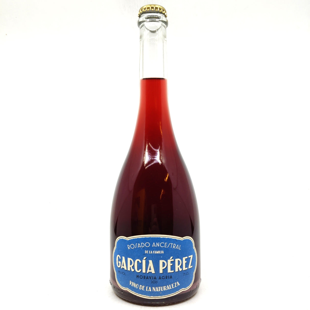 Garcia Perez Rosado Ancestral 2021 11% (750ml)-Hop Burns & Black