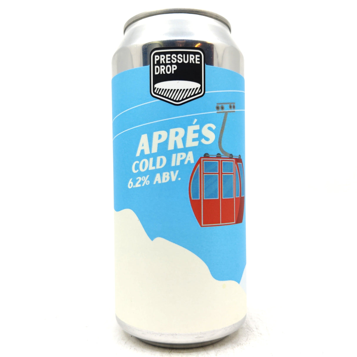 Pressure Drop Apres Cold IPA 6.2% (440ml can)-Hop Burns & Black