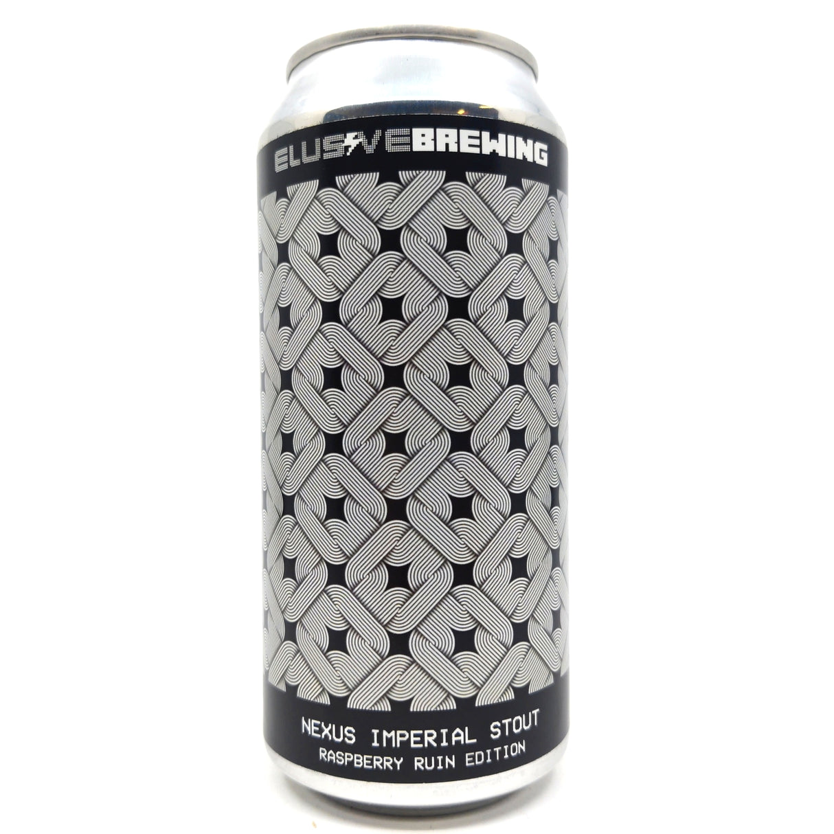 Elusive Brewing Nexus Raspberry Ruin Imperial Stout 10% (440ml can)-Hop Burns & Black