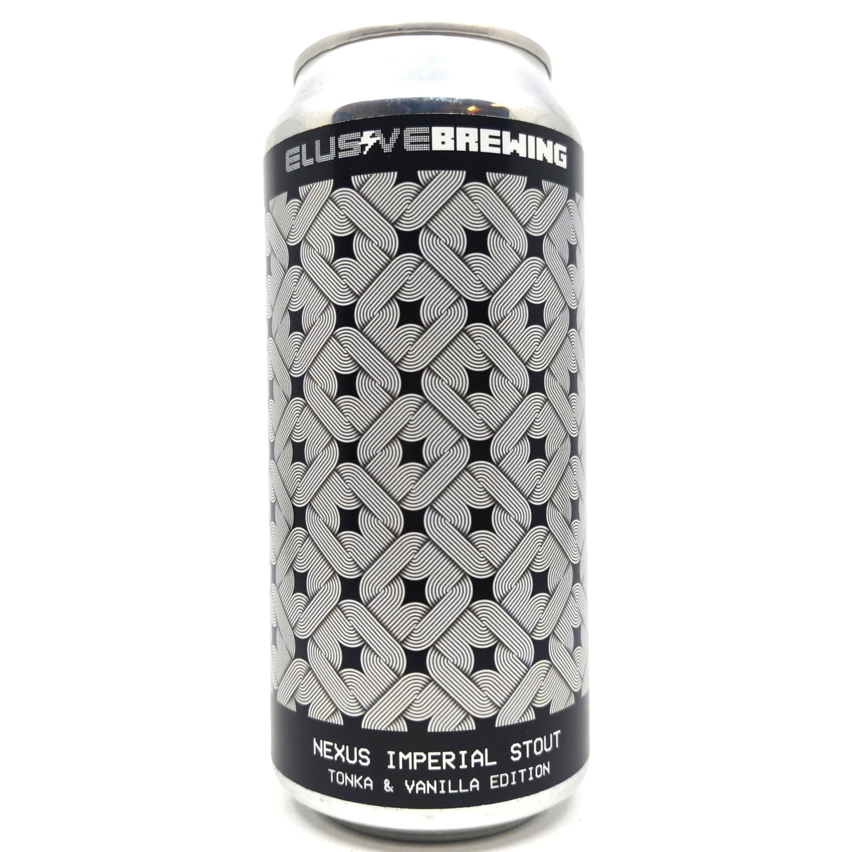 Elusive Brewing Nexus Tonka & Vanilla Imperial Stout 10% (440ml can)-Hop Burns & Black