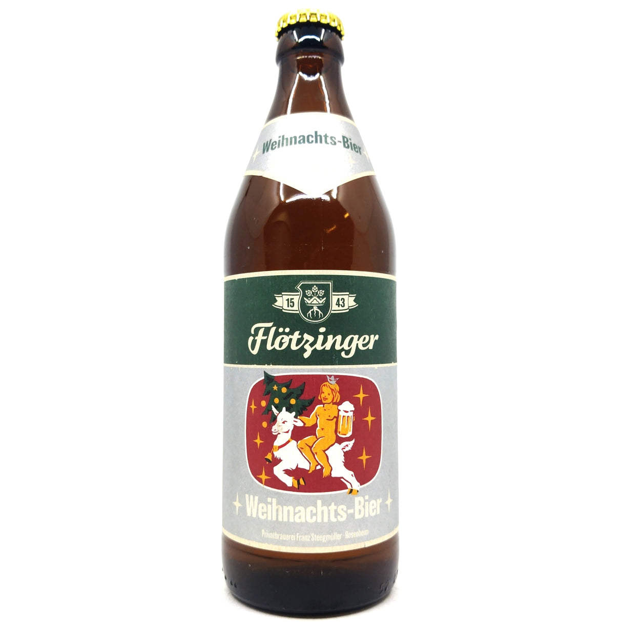 Flotzinger Weihnachts-Bier 5.4% (500ml)-Hop Burns & Black