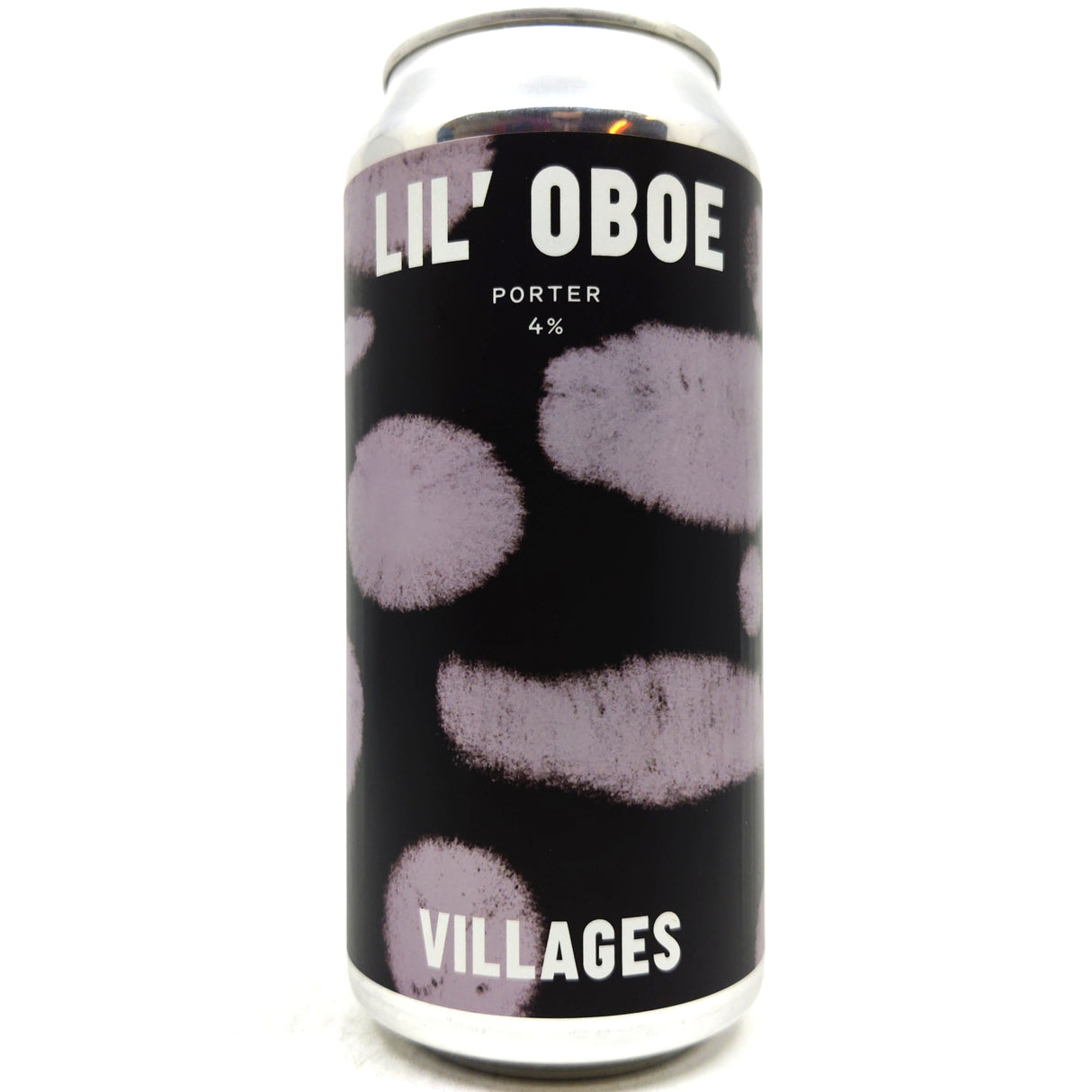 Villages Lil' Oboe Porter 4% (440ml can)-Hop Burns & Black