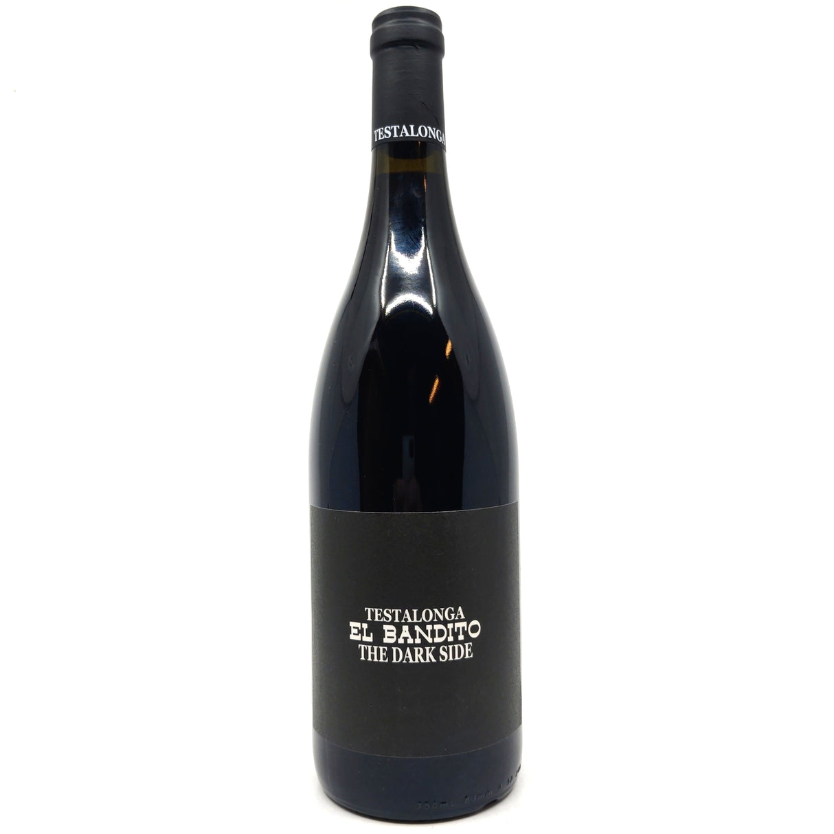 Testalonga El Bandito The Dark Side Syrah 2021 12% (750ml)-Hop Burns & Black
