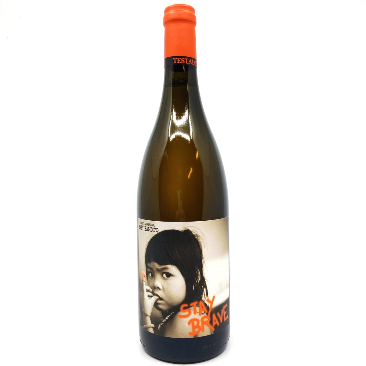 Testalonga Baby Bandito Stay Brave Chenin Blanc 2022 12% (750ml)-Hop Burns & Black