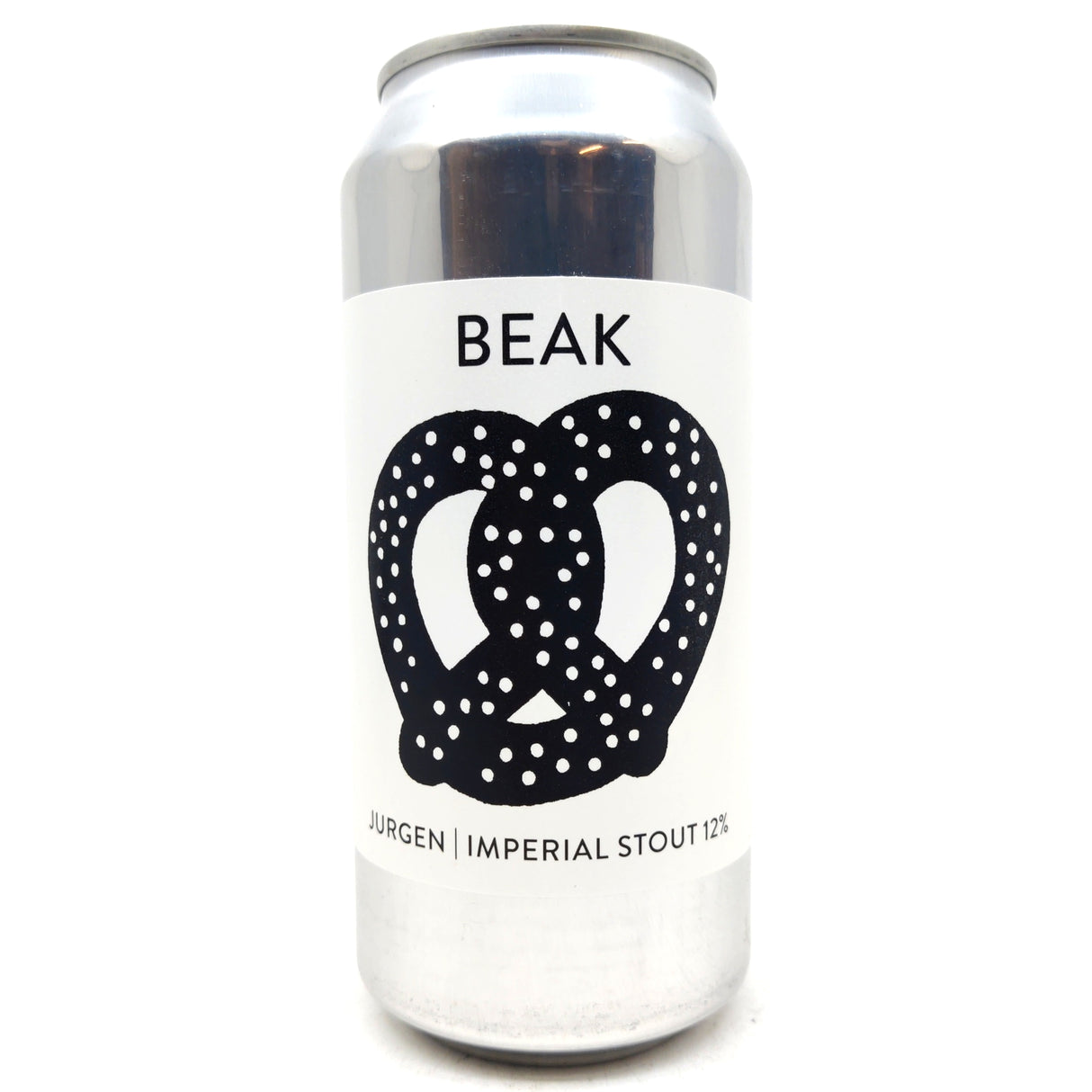 Beak Brewery Jurgen Imperial Stout 12% (440ml can)-Hop Burns & Black