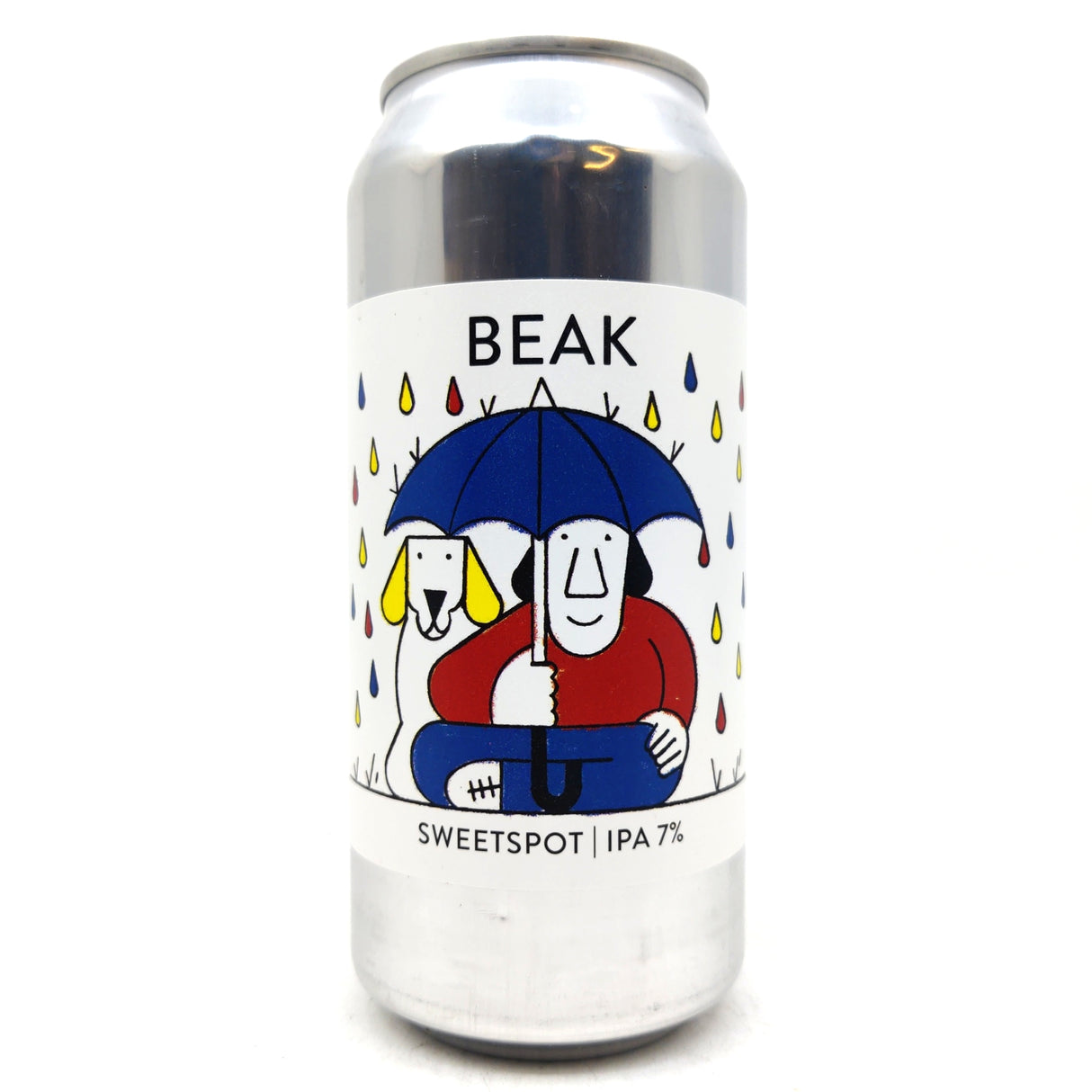 Beak Brewery Sweetspot IPA 7% (440ml can)-Hop Burns & Black