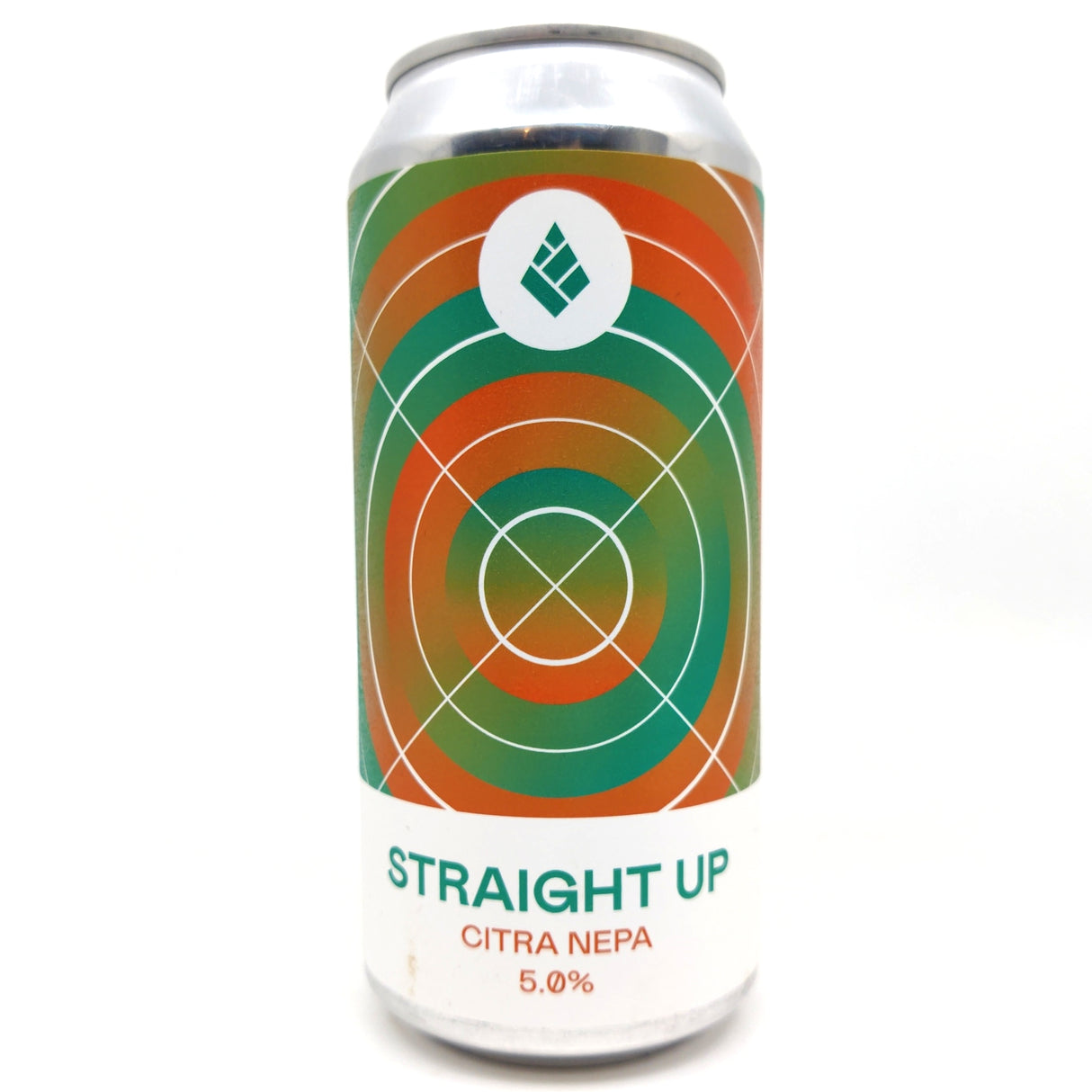 Drop Project Straight Up Citra IPA 5% (440ml can)-Hop Burns & Black