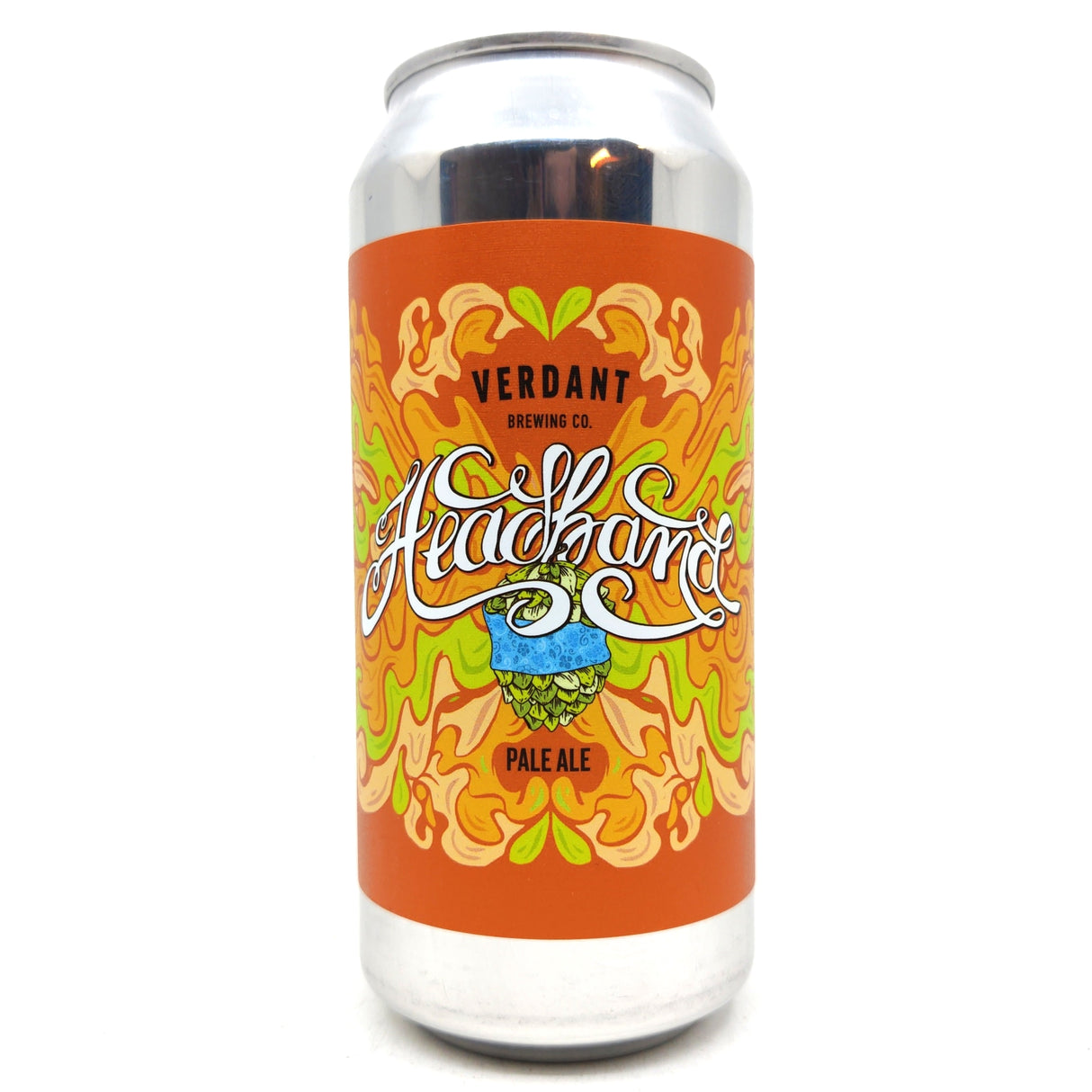 Verdant Headband Pale Ale 5.5% (440ml can)-Hop Burns & Black