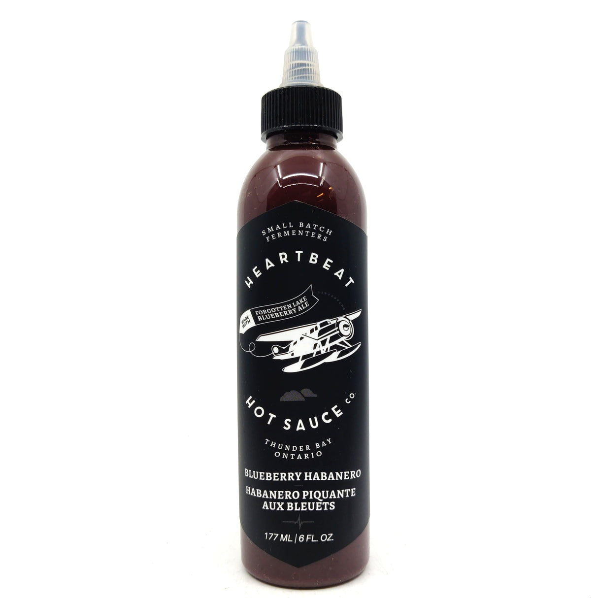Heartbeat Blueberry Habanero Hot Sauce (177ml)-Hop Burns & Black