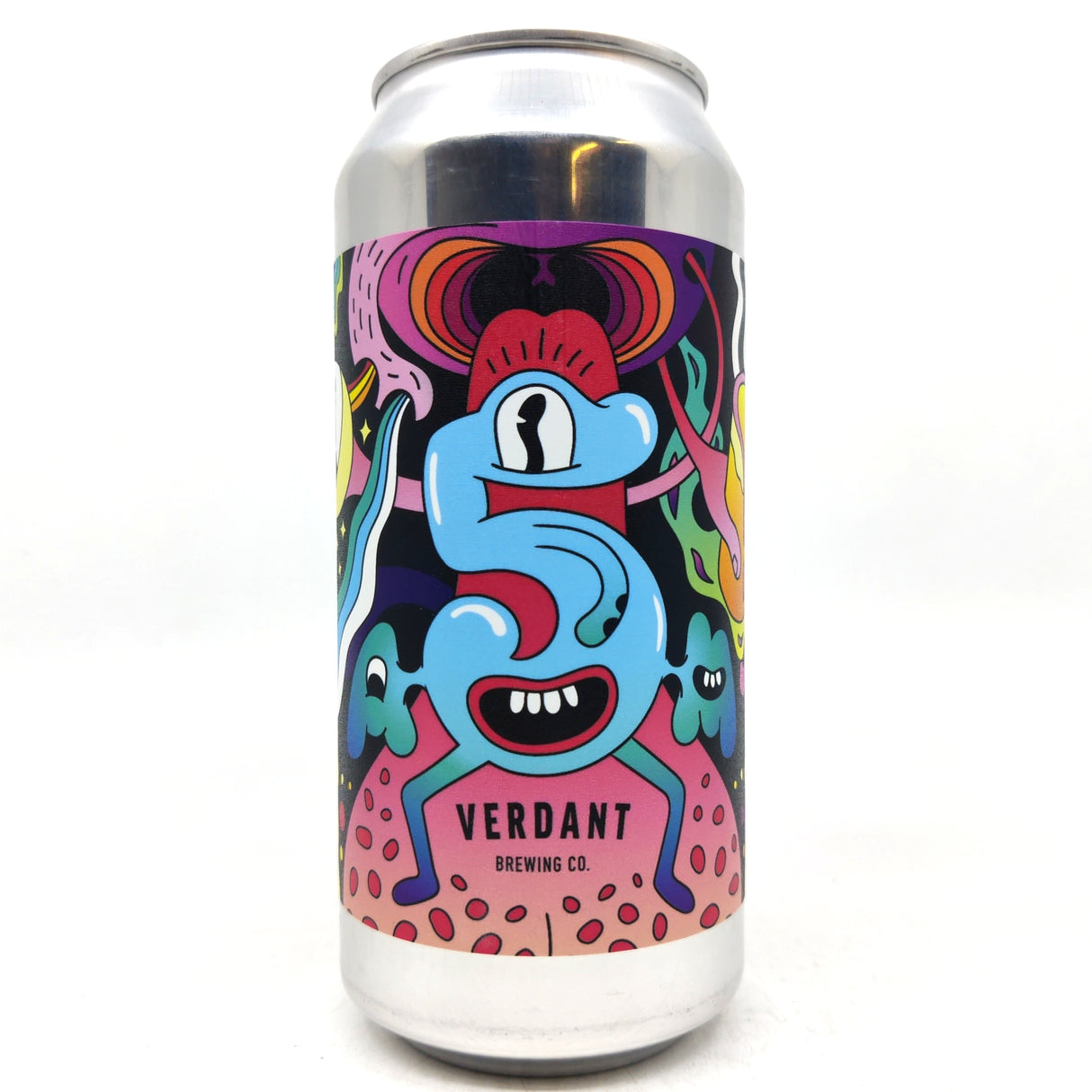 Verdant 5AM Double IPA 8% (440ml can)-Hop Burns & Black