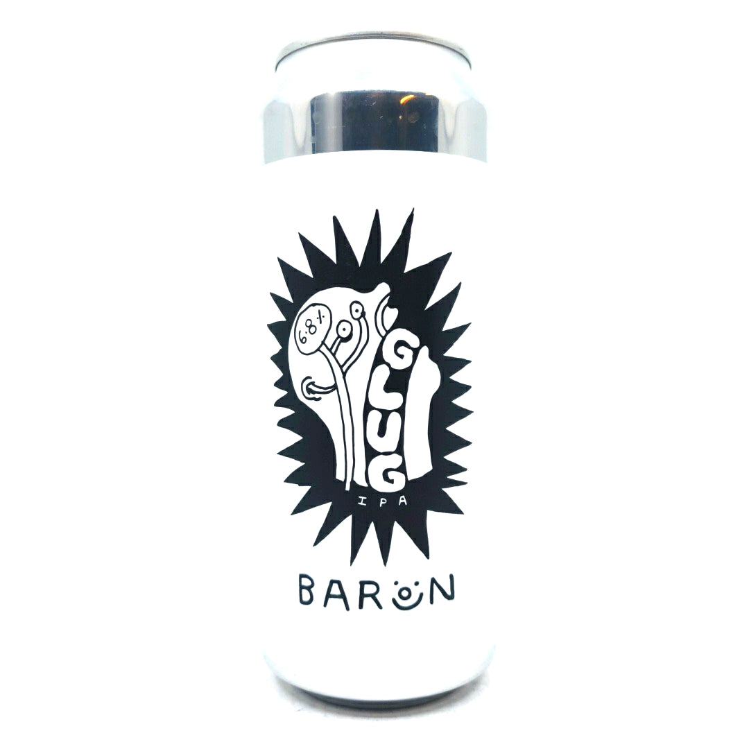 Baron Brewing Glug New England IPA 6.8% (500ml can)-Hop Burns & Black