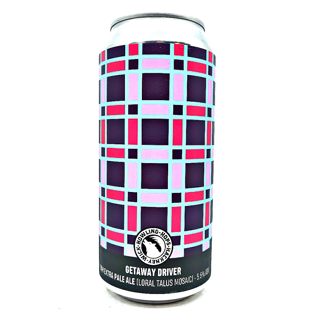 Howling Hops Getaway Driver DDH Extra Pale Ale 5.5% (440ml can)-Hop Burns & Black