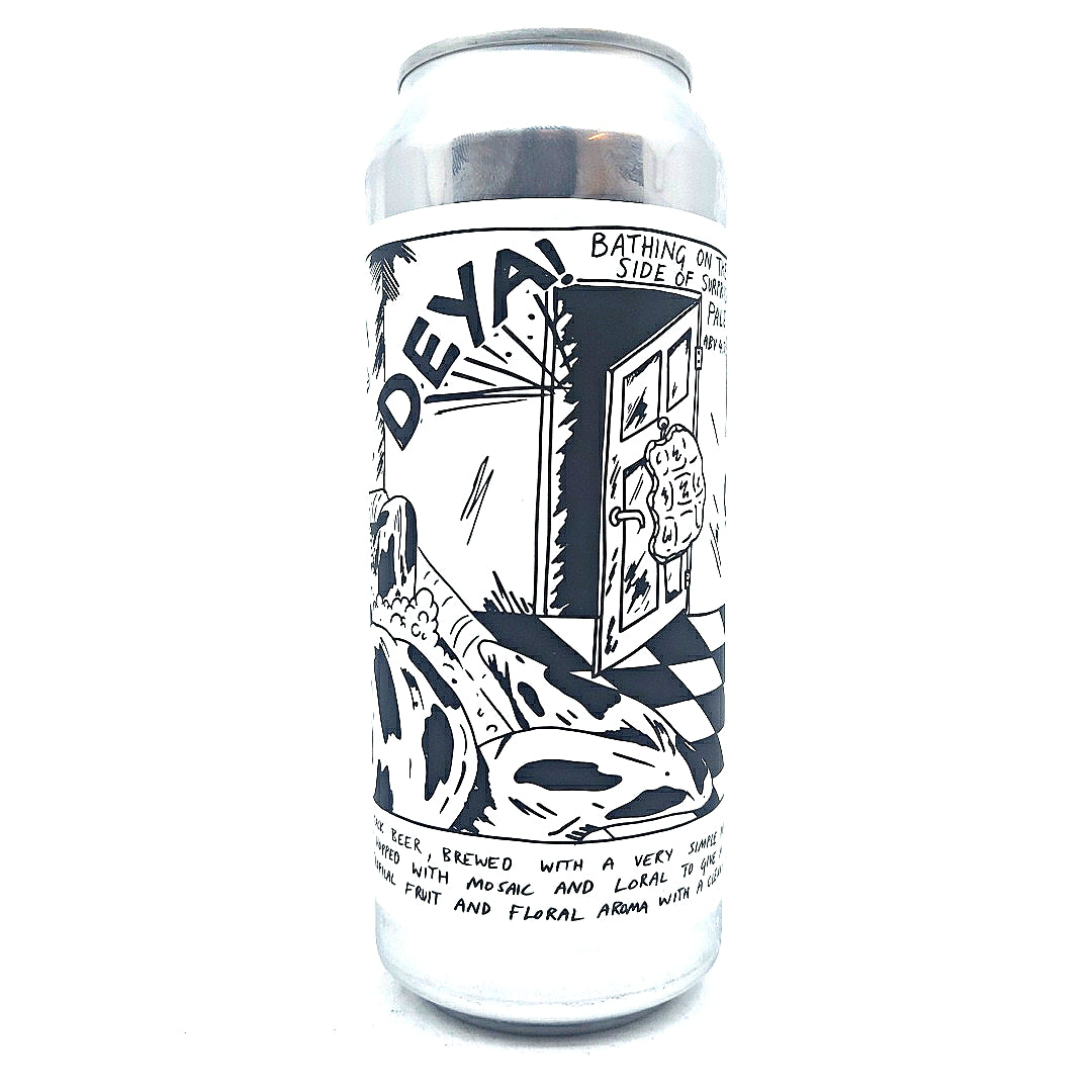 DEYA Bathing on the Right Side of Surprises Pale Ale 4.5% (500ml can)-Hop Burns & Black