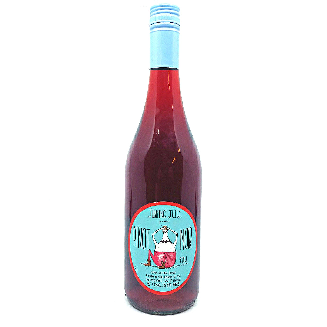 Jumping Juice Pinot Noir 2021 13% (750ml)-Hop Burns & Black