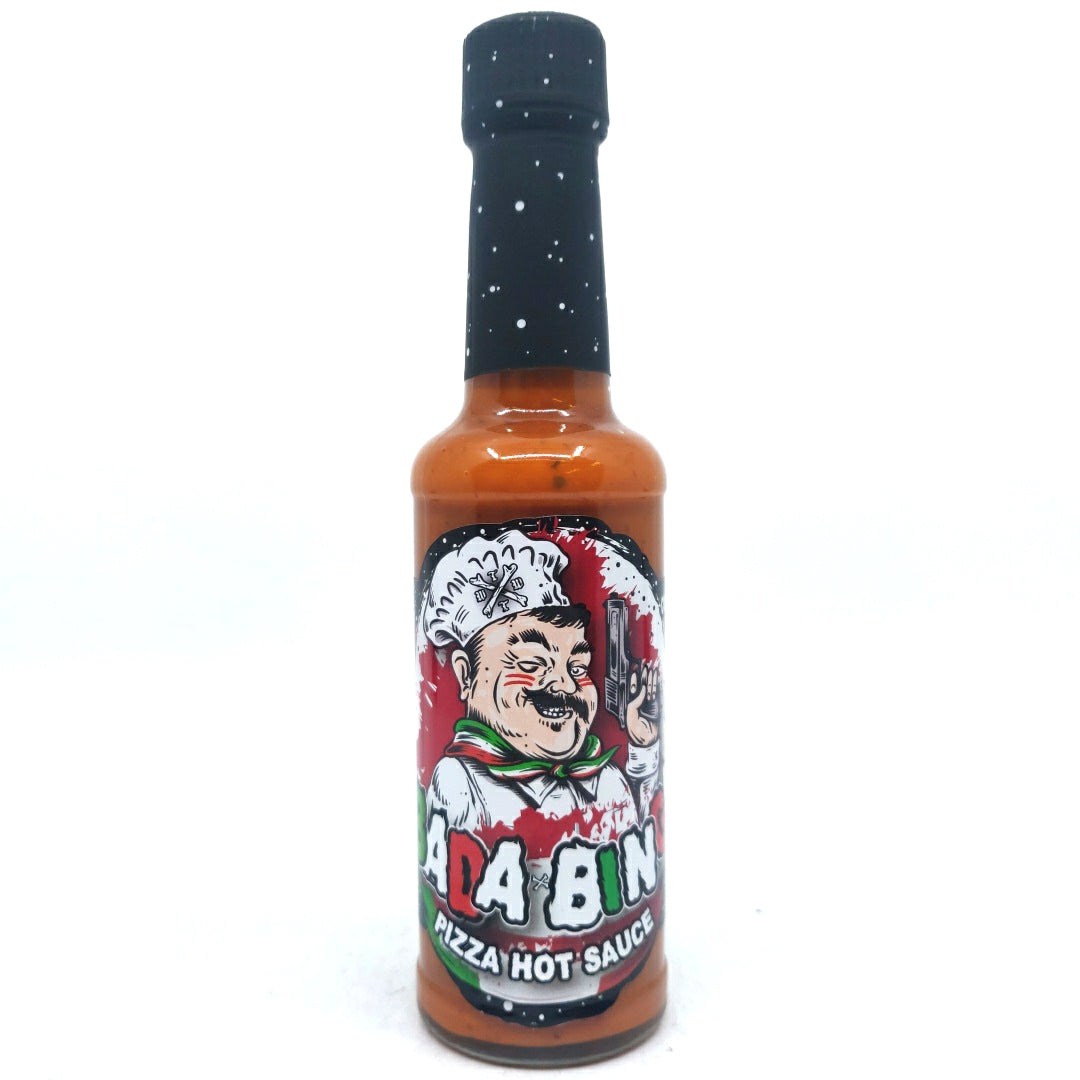 Tubby Tom's Bada Bing Pizza Hot Sauce (150g)-Hop Burns & Black