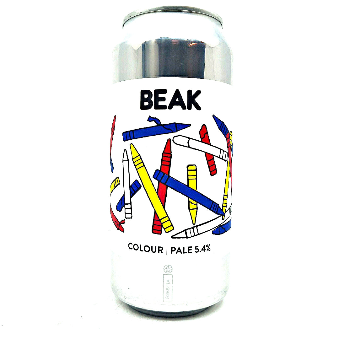 Beak Brewery Colour Pale Ale 5.4% (440ml can)-Hop Burns & Black