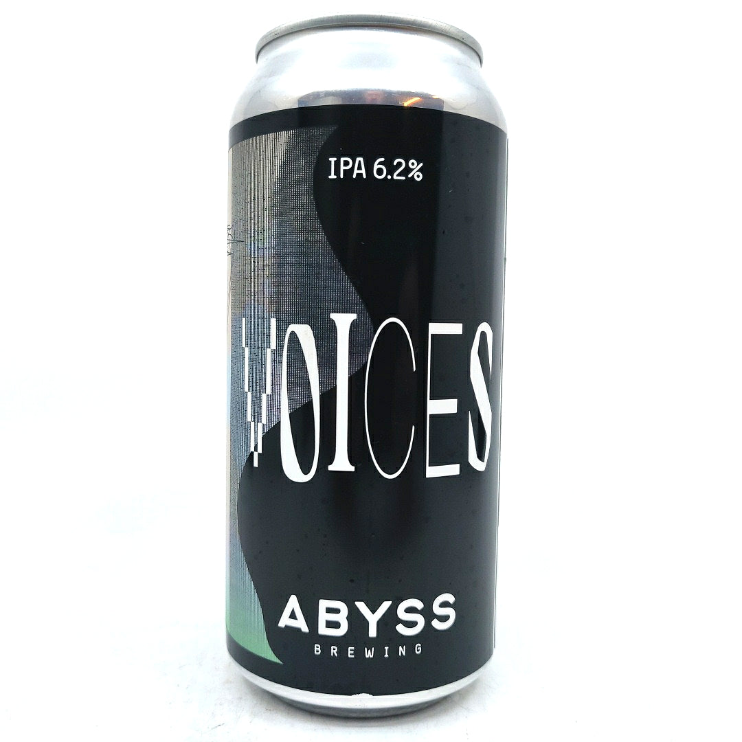 Abyss Brewing Voices New England IPA 6.2% (440ml can)-Hop Burns & Black