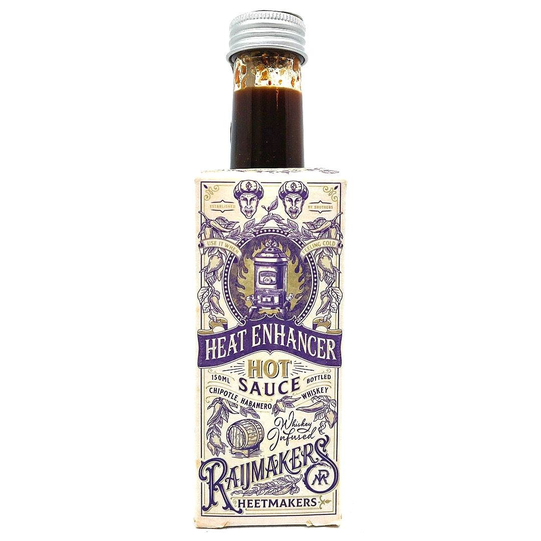 Raijmakers Heetmakers Heat Enhancer Hot Sauce (150ml)-Hop Burns & Black