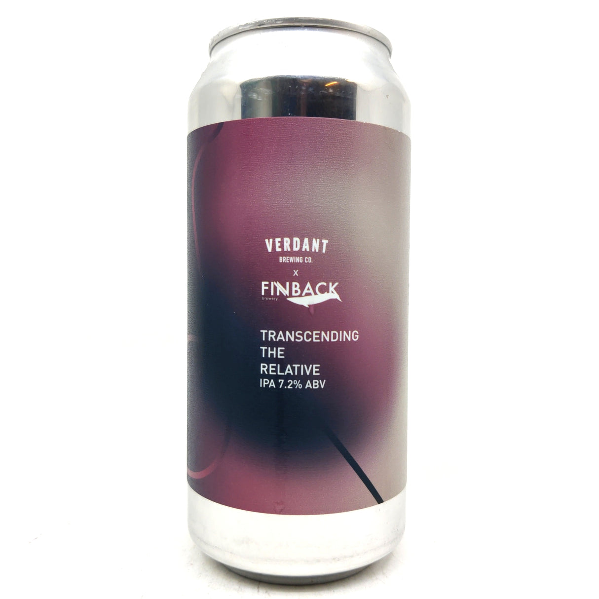 Verdant x Finback Transcending The Relative IPA 7.2% (440ml can)-Hop Burns & Black
