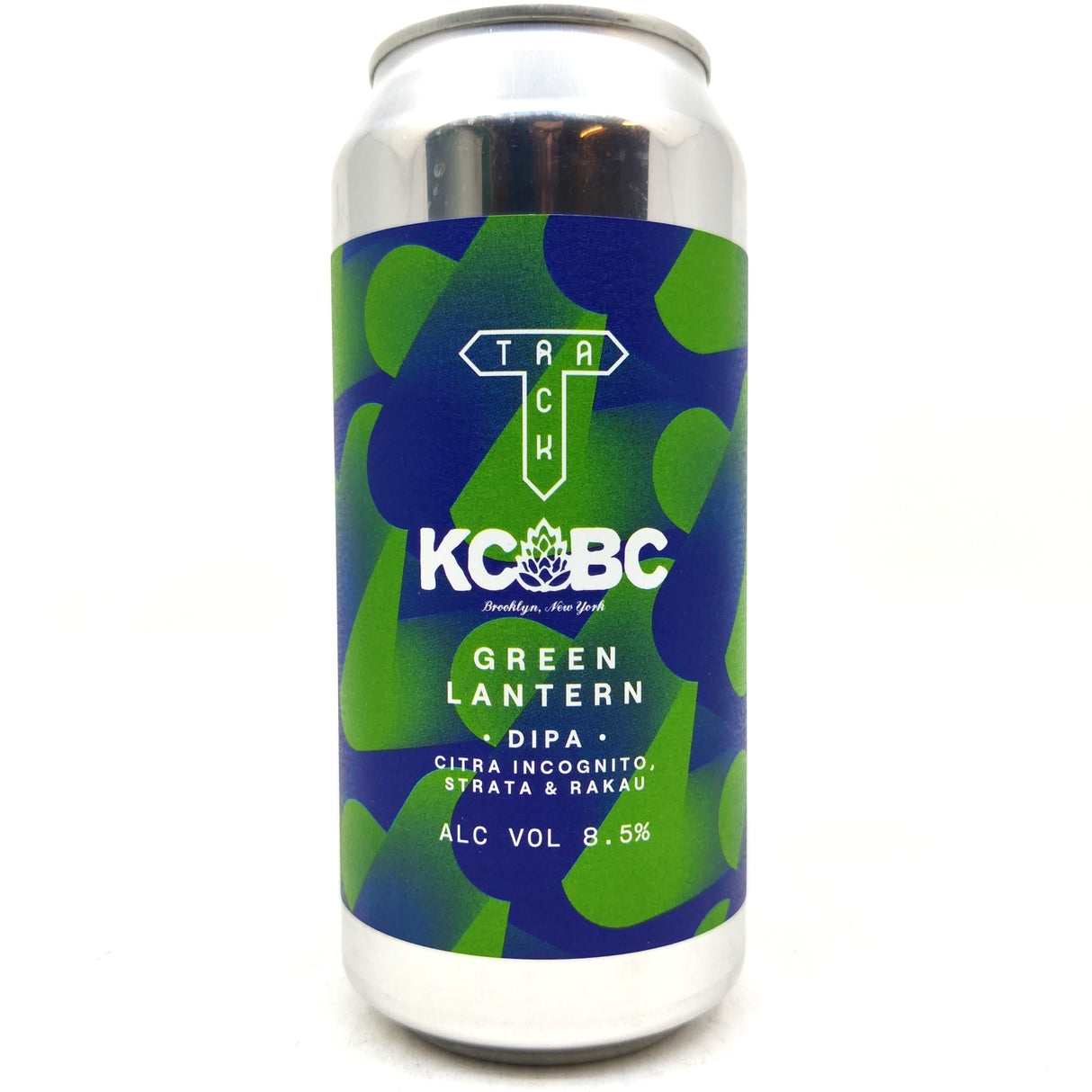 Track x KCBC Green Lantern Double IPA 8.5% (440ml can)-Hop Burns & Black