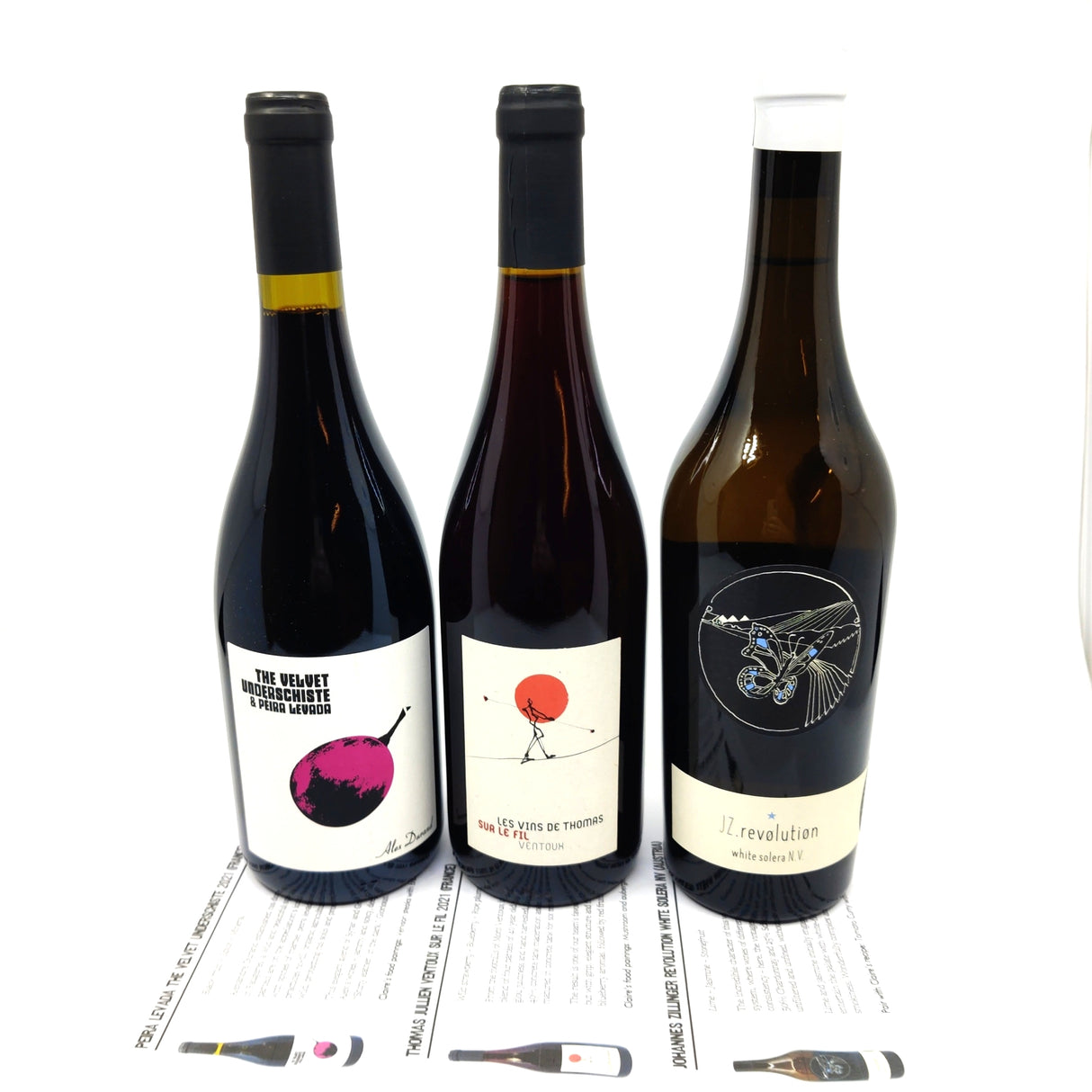 3 month pre-paid Natural Wine Killers GIFT wine box subscription-Hop Burns & Black