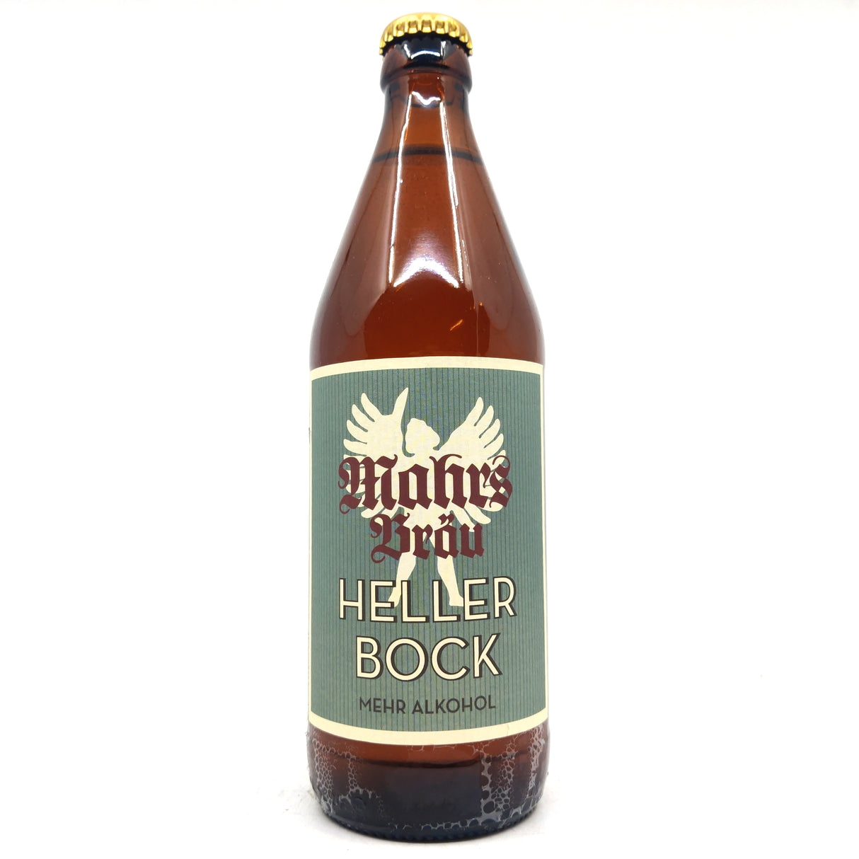 Mahrs Brau Heller Bock 6.8% (500ml)-Hop Burns & Black