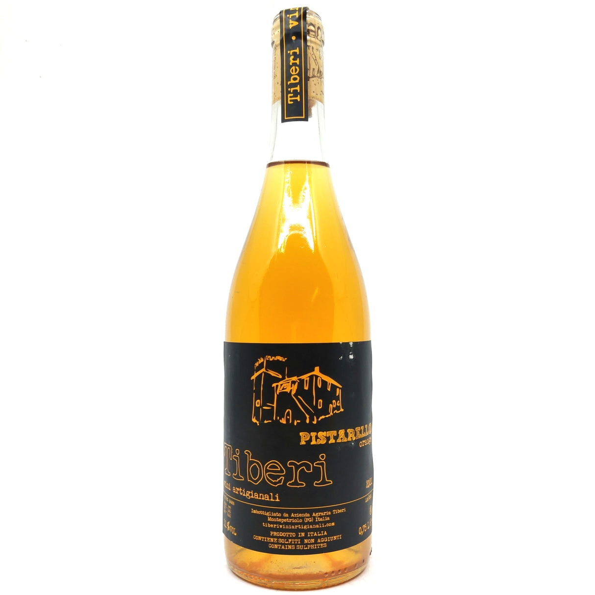 Tiberi Pistarello 2021 11% (750ml)-Hop Burns & Black