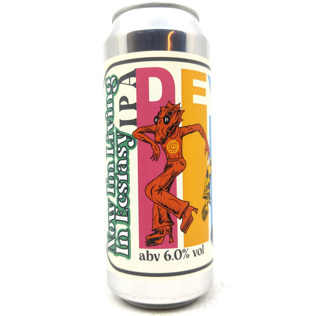 DEYA Now I'm Living In Ecstasy IPA 6% (500ml can)-Hop Burns & Black
