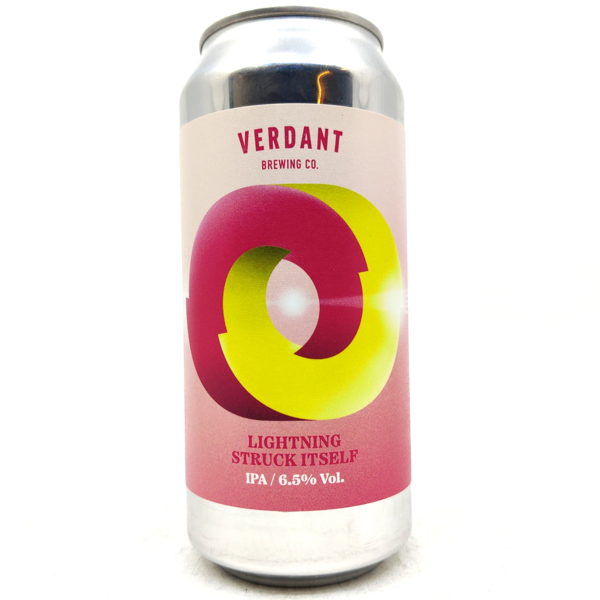 Verdant Lightning Struck Itself IPA 6.5% (440ml can)-Hop Burns & Black