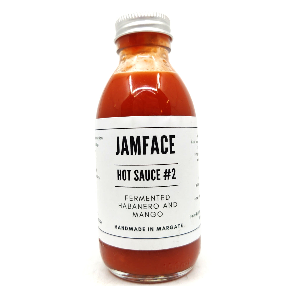 Jamface Hot Sauce 2 (150ml) Hop Burns & Black
