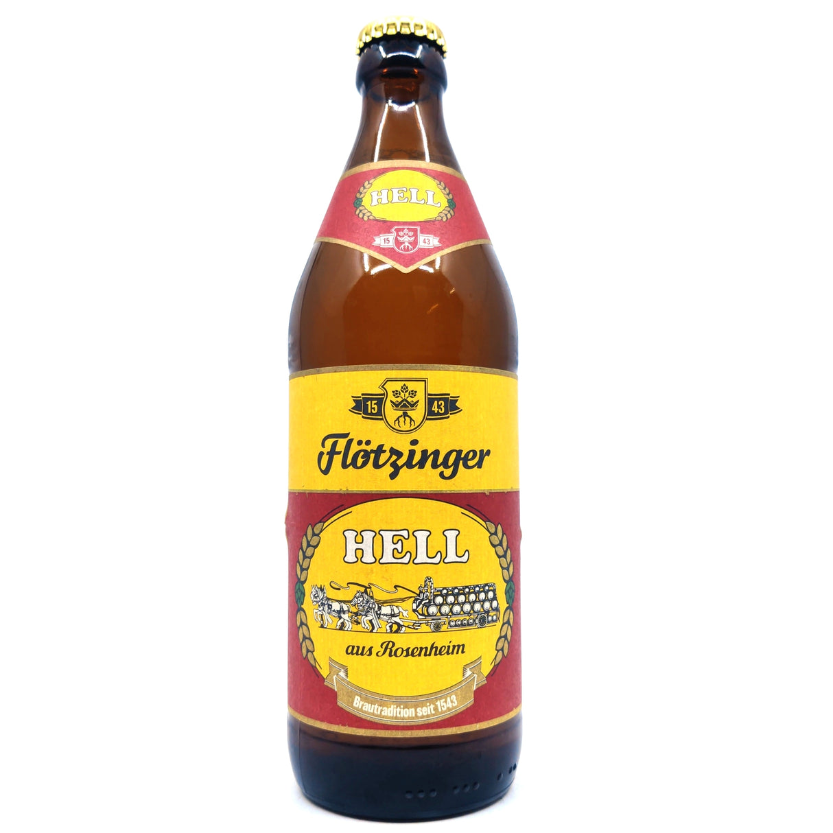 Flotzinger Hell 5.2% (500ml)-Hop Burns & Black