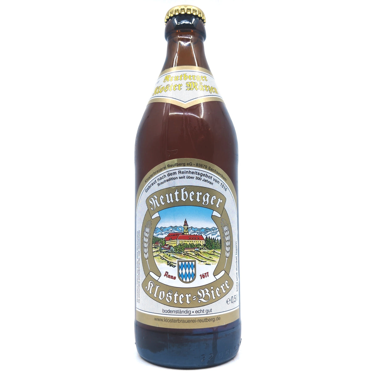 Reutberger Kloster Marzen 5.6% (500ml)-Hop Burns & Black
