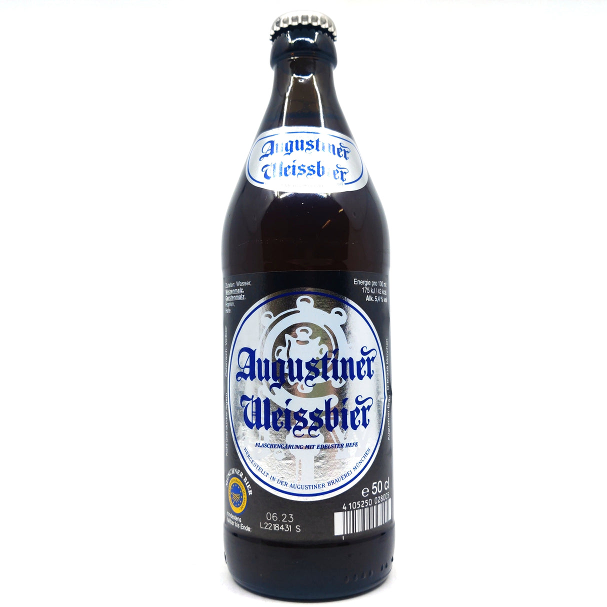 Augustiner Weissbier 5.4% (500ml)-Hop Burns & Black