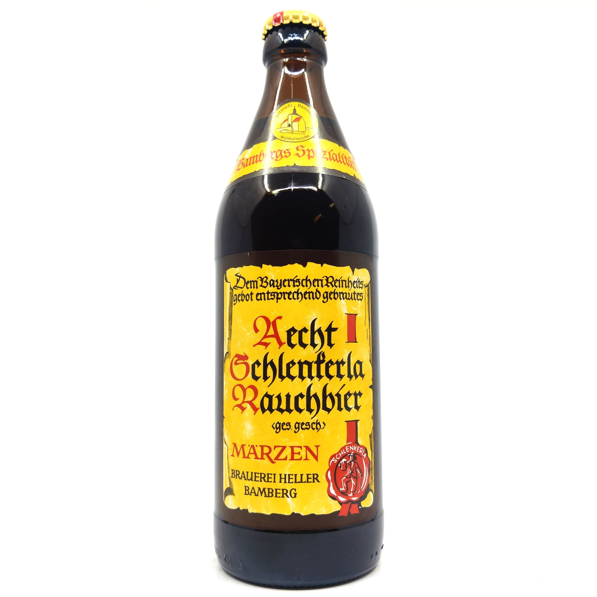 Schlenkerla Rauchbier Marzen 5.1% (500ml)-Hop Burns & Black