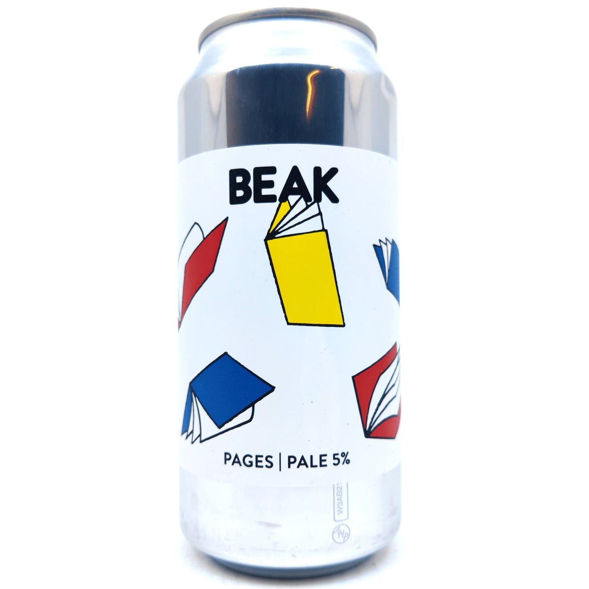 Beak Brewery Pages Pale Ale 5% (440ml can)-Hop Burns & Black