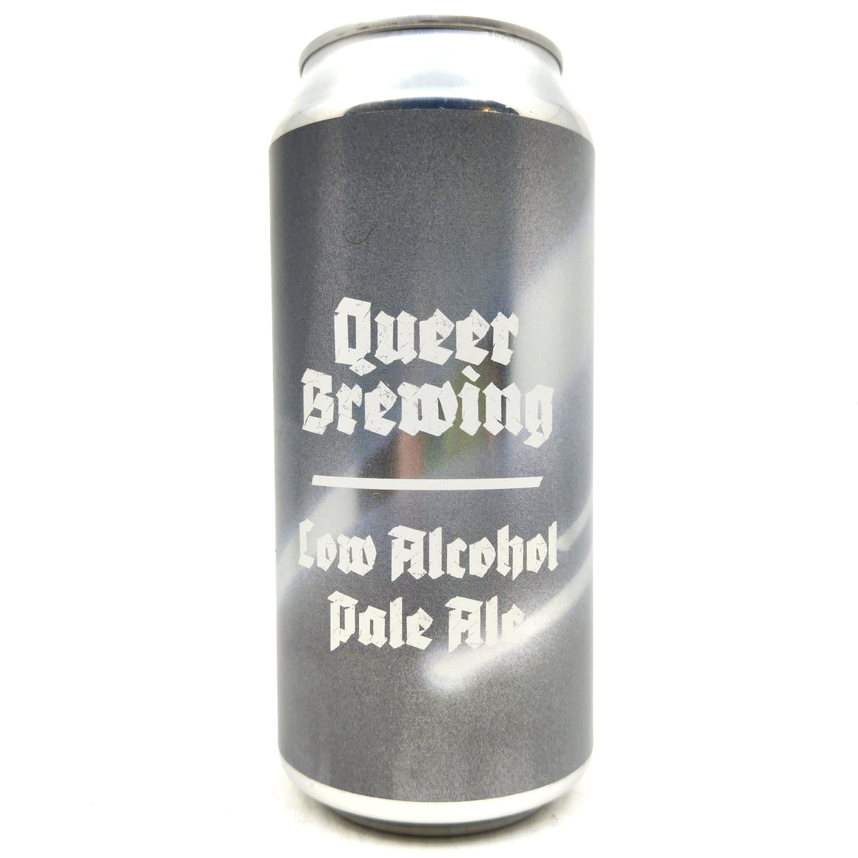 Queer Brewing Become Your Own God Low Alcohol Pale Ale 0.5% (440ml can)-Hop Burns & Black
