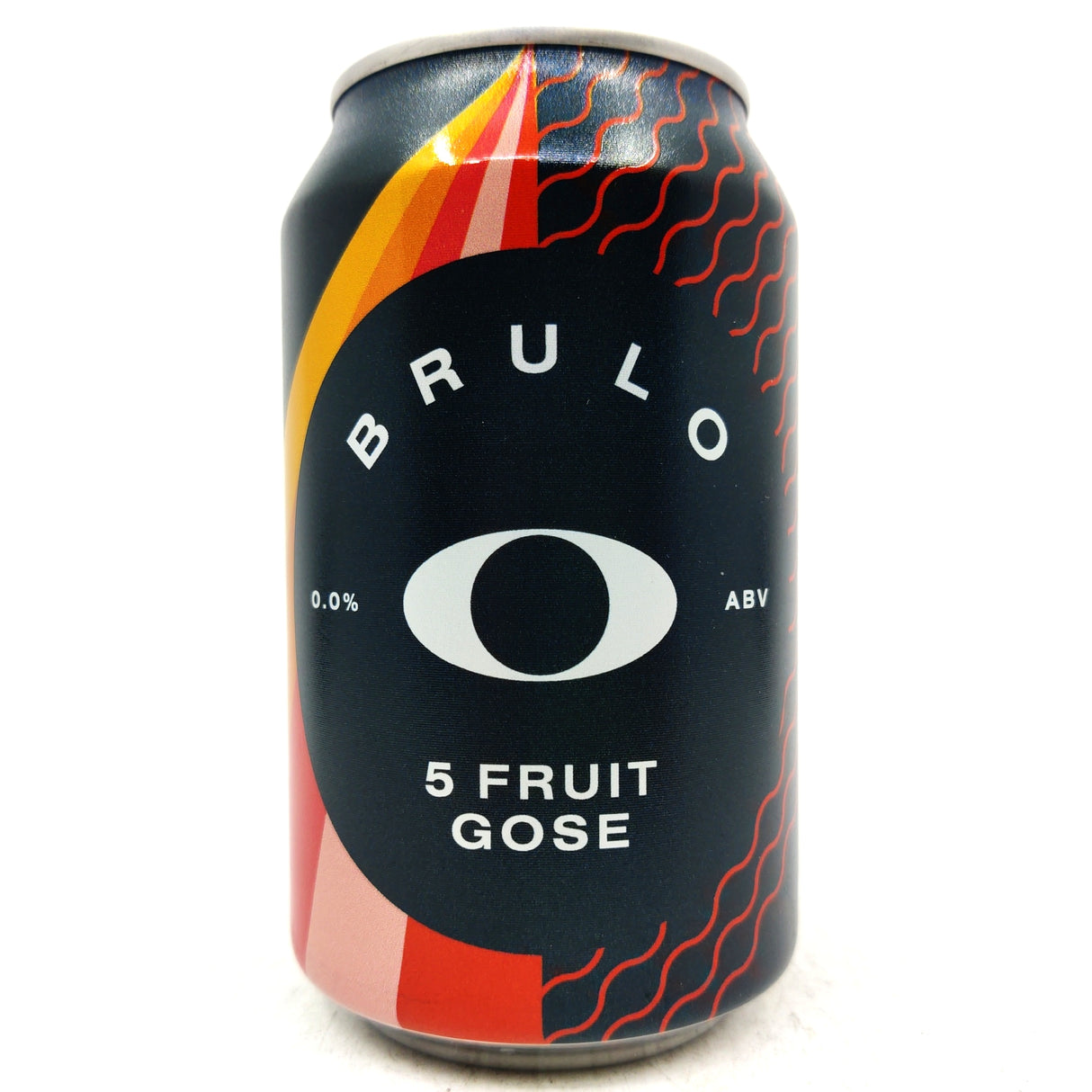 Brulo 5 Fruit Gose Alcohol-Free 0.0% (330ml can)-Hop Burns & Black