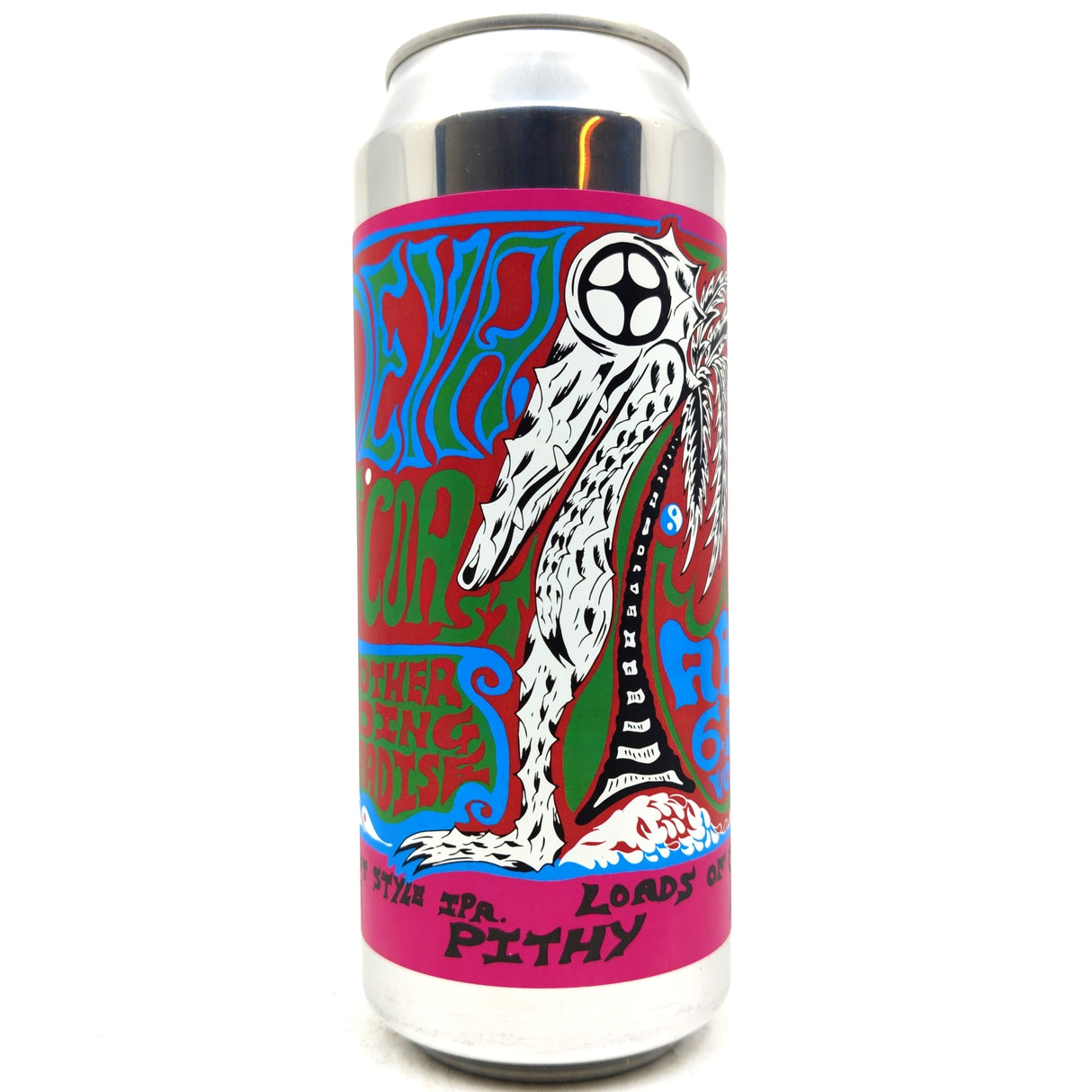 DEYA Another Fading Paradise West Coast IPA 7% (500ml can)-Hop Burns & Black