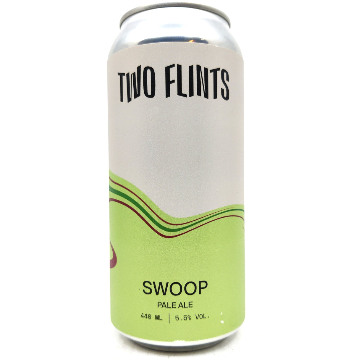 Two Flints Swoop Pale Ale 5.5% (440ml can)-Hop Burns & Black