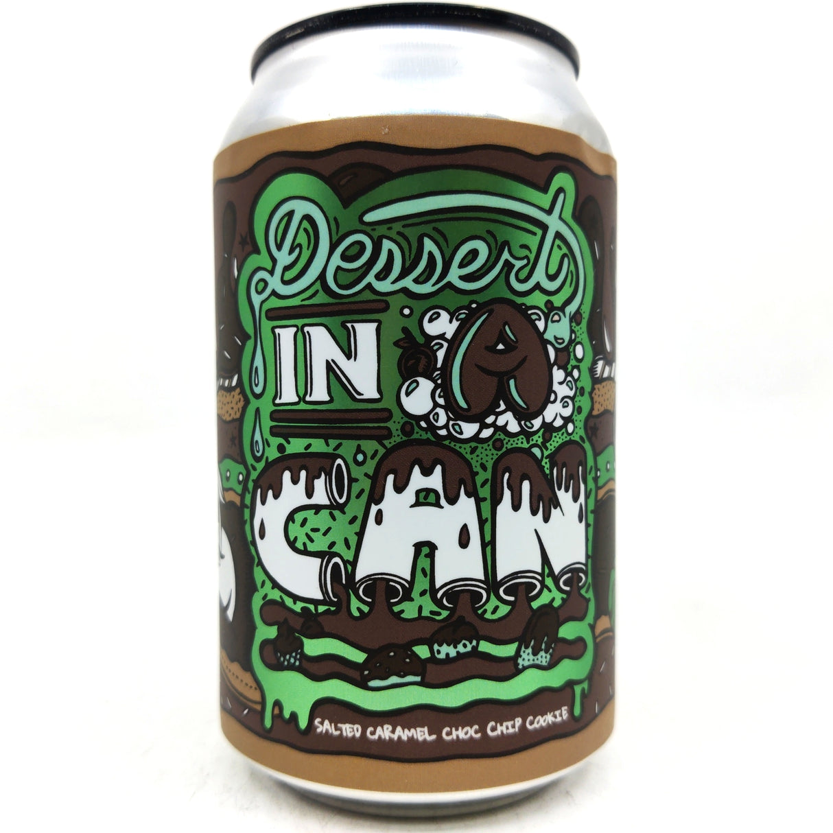 Amundsen Dessert In A Can Salted Caramel Choc Chip Cookie Imperial Stout 10.5% (330ml can)-Hop Burns & Black