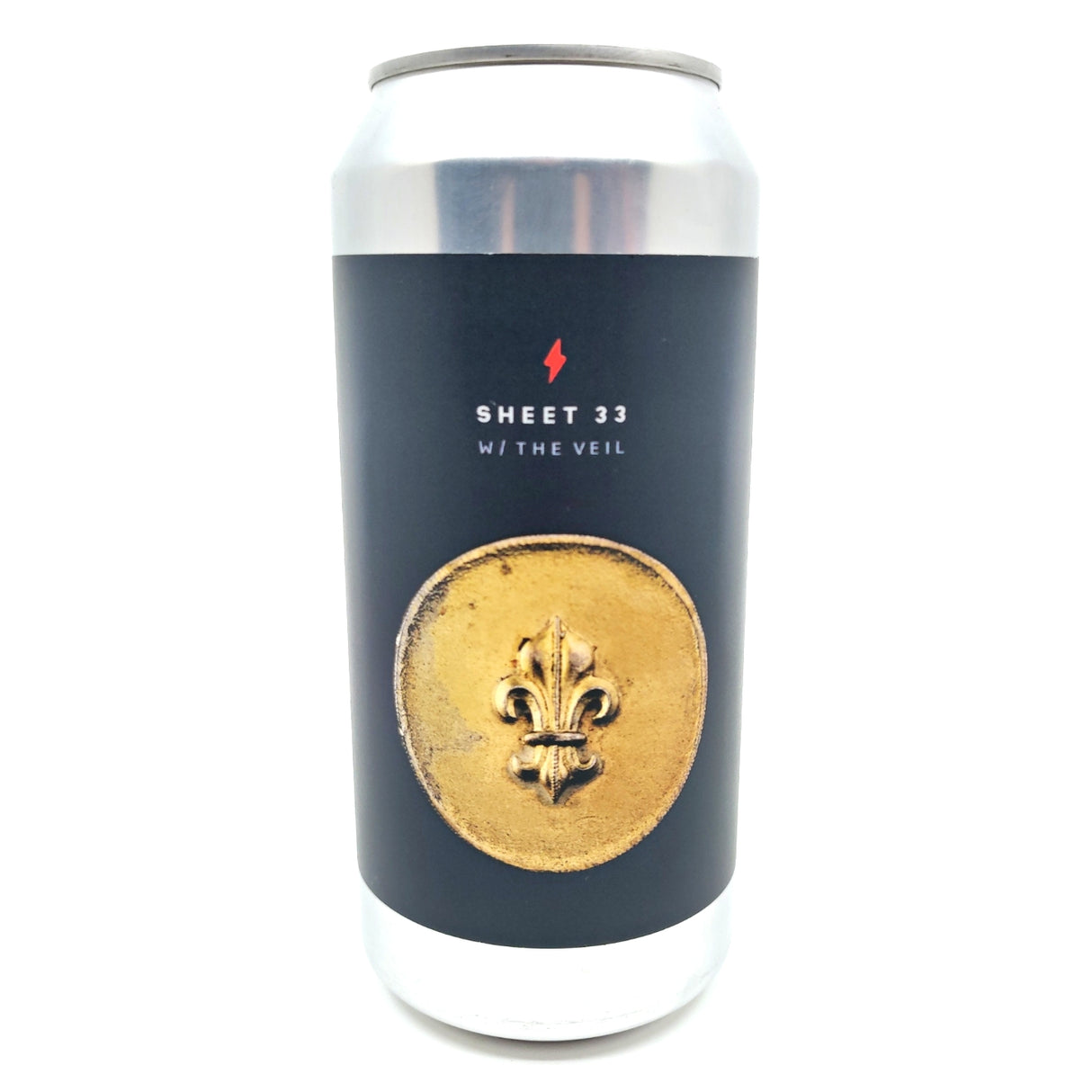 Garage Beer x The Veil Sheet 33 Porter 6.8% (440ml can)-Hop Burns & Black