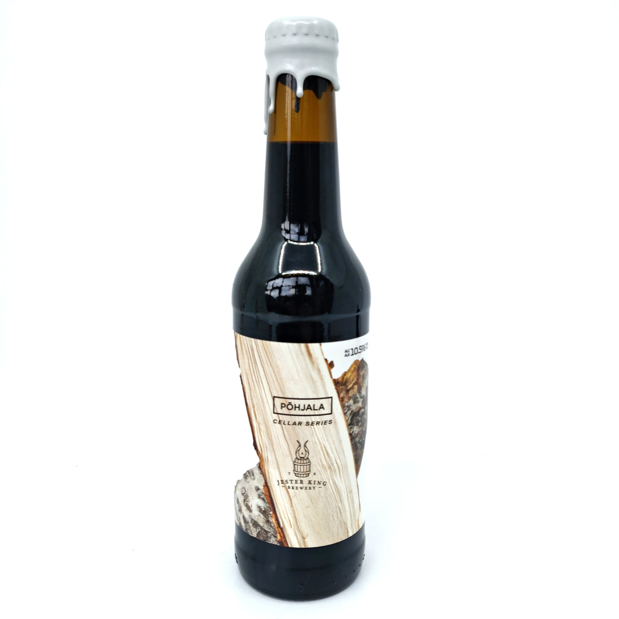 Pohjala x Jester King Cellar Series Port Over Easy Barrel Aged Imperial Baltic Porter 10.5% (330ml)-Hop Burns & Black