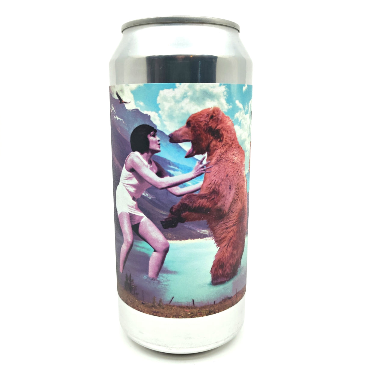 Verdant x Little Leeds Beer House Bear With Me American Wheat Beer 6% (440ml can)-Hop Burns & Black