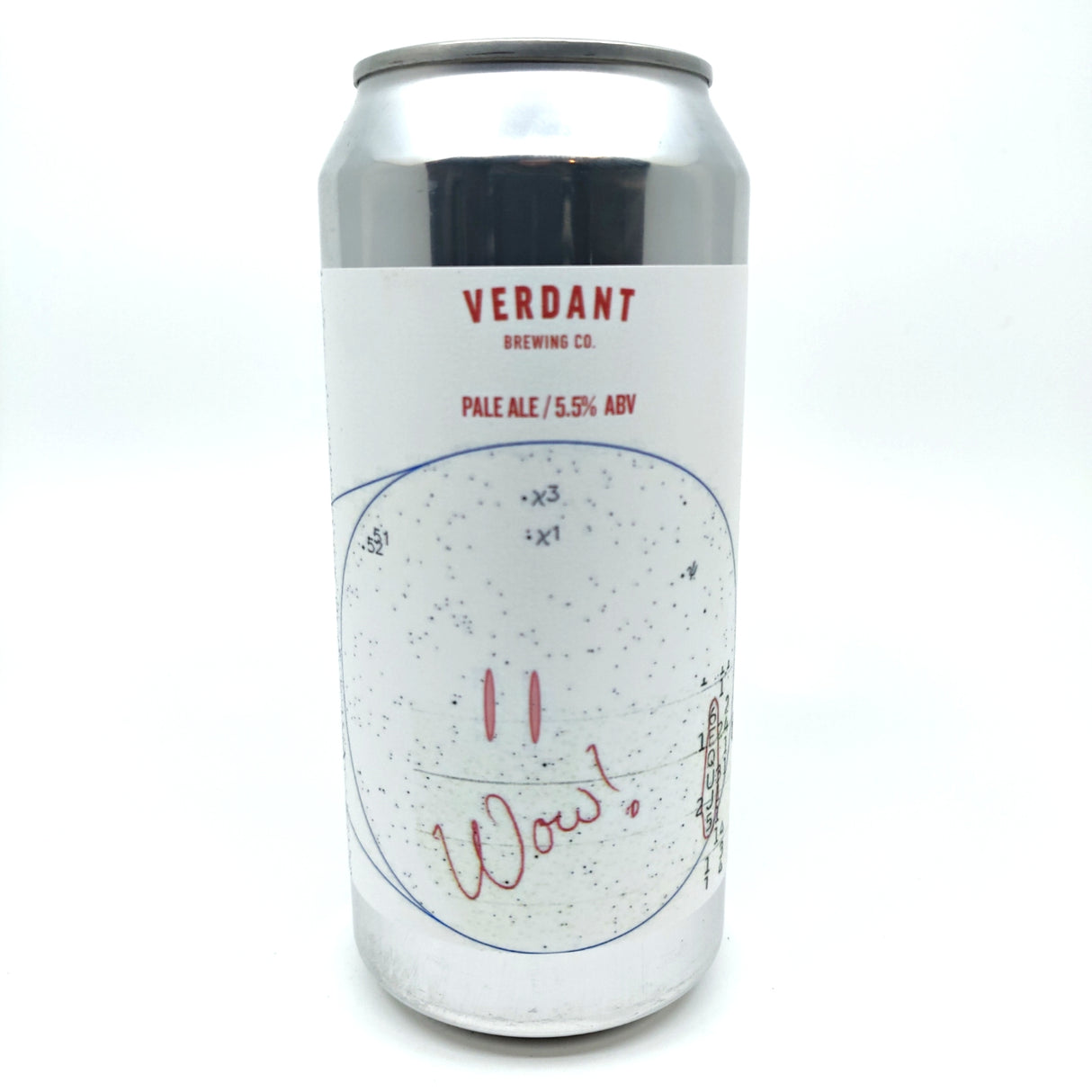 Verdant WOW Signal Pale Ale 5.5% (440ml can)-Hop Burns & Black