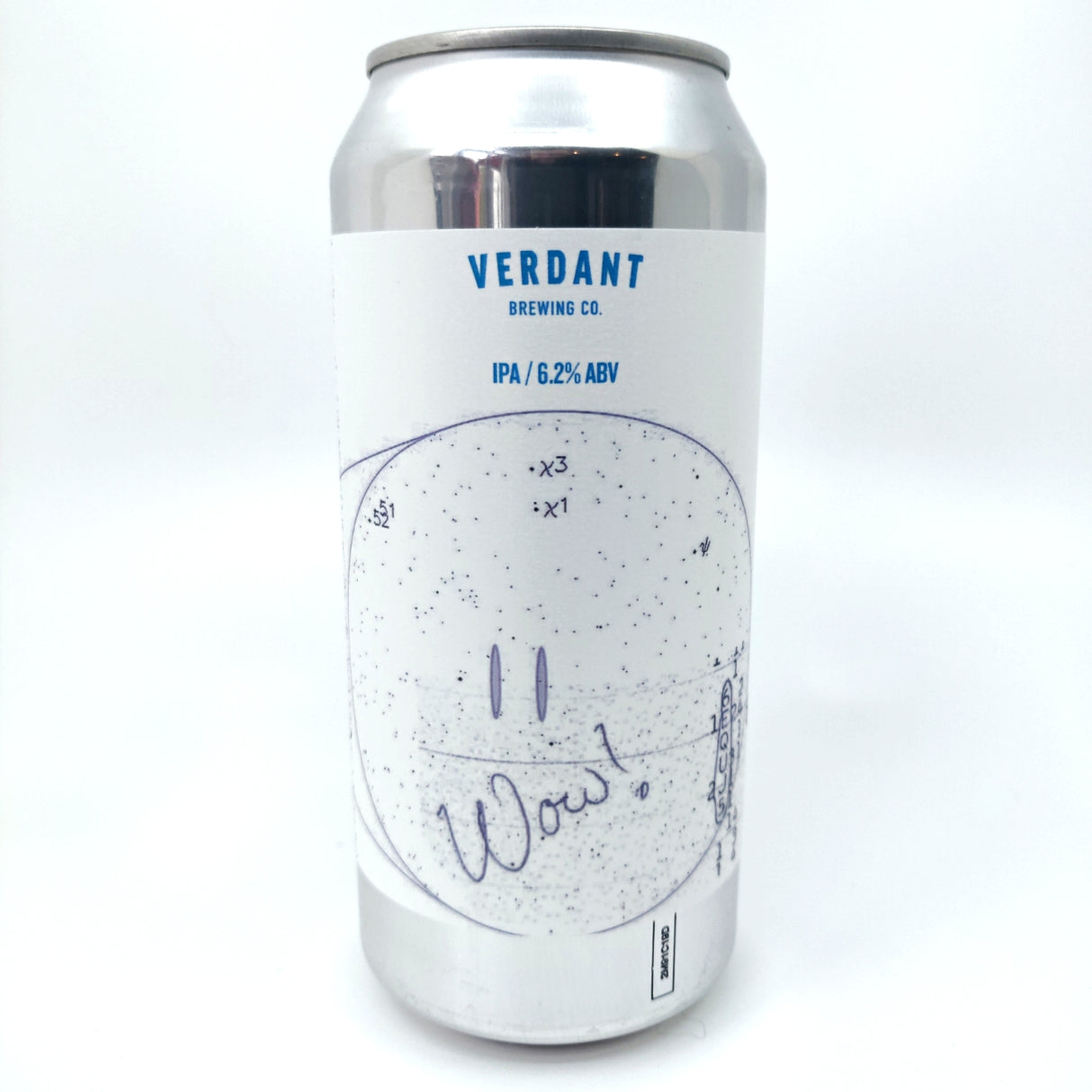 Verdant WOW Signal IPA 6.2% (440ml can)-Hop Burns & Black