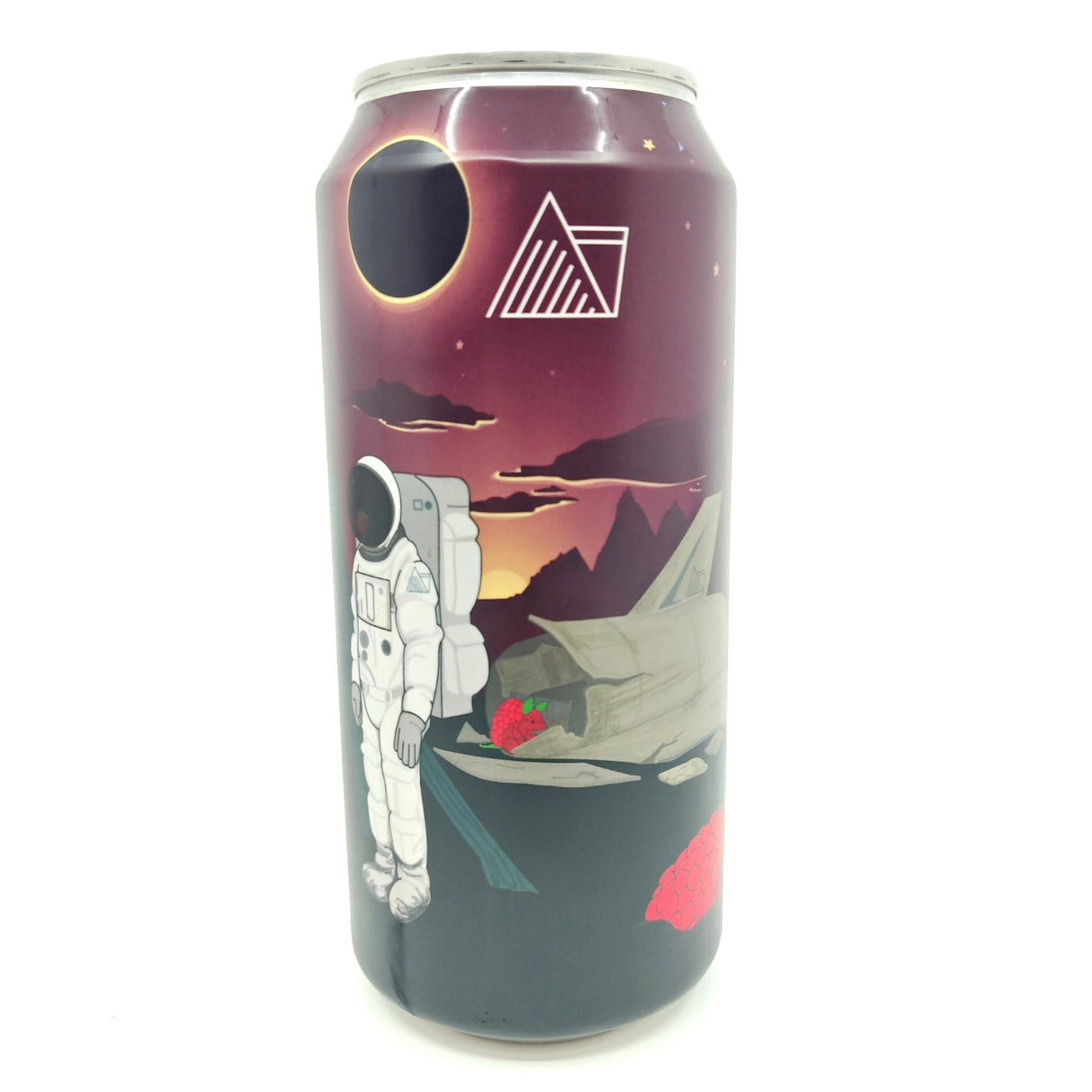 Wander Beyond Raspberry Crash Raspberry Imperial Stout 10% (440ml can)-Hop Burns & Black