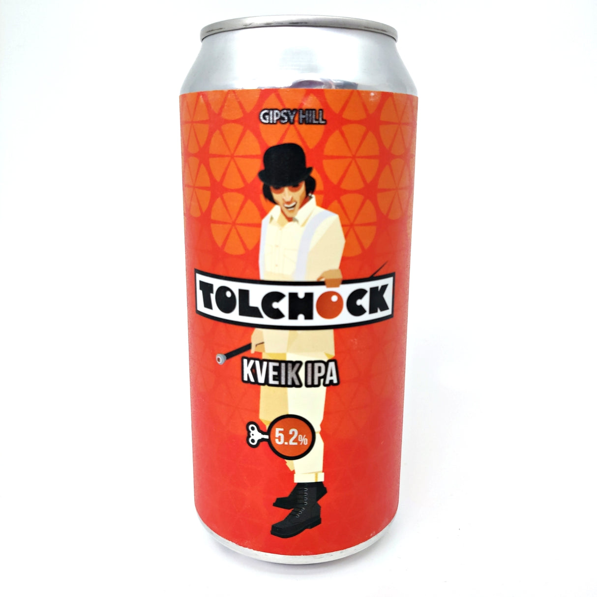 Gipsy Hill Tolchock Kveik IPA 5.2% (440ml can)-Hop Burns & Black